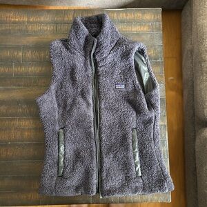 Patagonia Reversible Purple & Black Vest